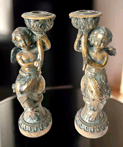 Kerzenleuchter engel set - kerzenleuchter,