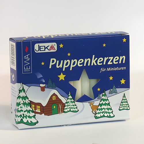 Ewa puppenkerzen weiß - puppenkerzen,