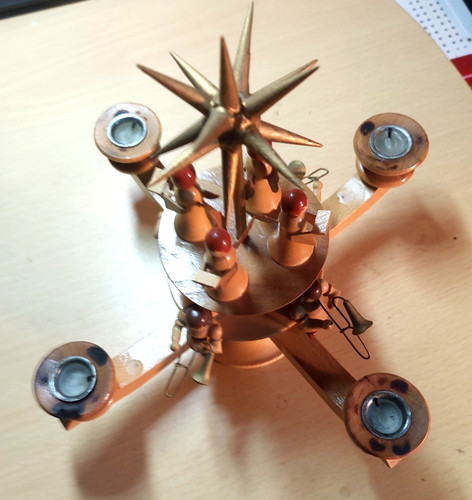 Adventsleuchter mit engel - 8,