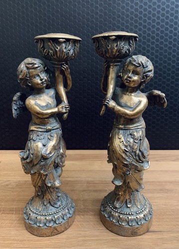 Kerzenleuchter engel set - kerzenleuchter,