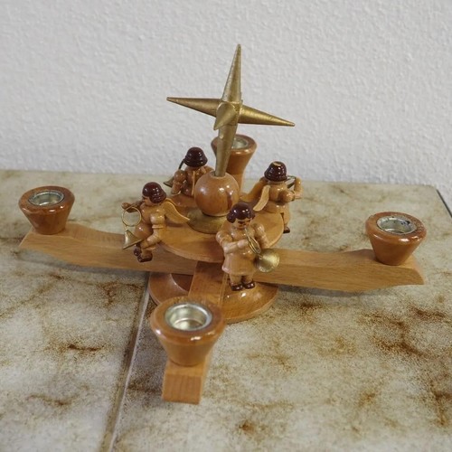 Adventsleuchter engel stern - adventsleuchter,