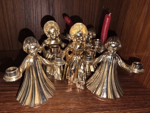 Kerzenhalter messing goldene - kerzenhalter,