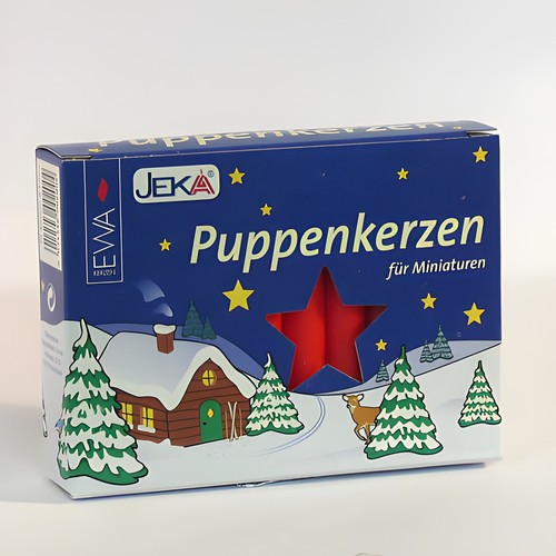 Ewa puppenkerzen rot - ewa, stück