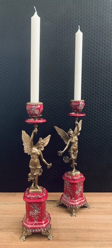 Kerzenleuchter engel porzellan - kerzenleuchter,