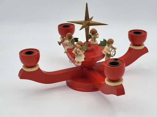 Adventsleuchter mit engel - adventsleuchter,