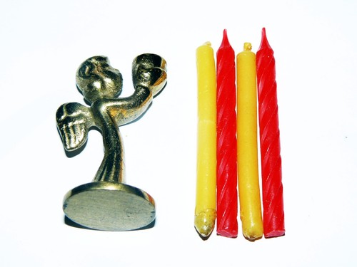 Kleiner leuchter engel messing - kleiner,